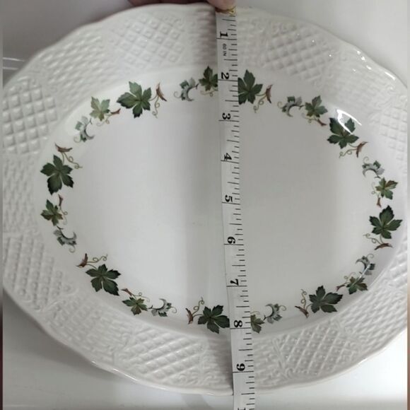 Marlborough Old English Ironstone By Simpsons Potters Concord Serving Platter - Picture 10 of 11